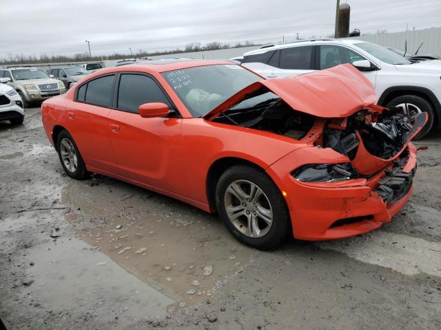 2C3CDXBG2KH717605 - 2019 DODGE CHARGER SXT RED photo 4