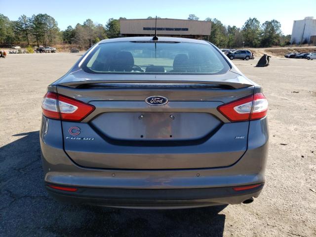 1FA6P0H7XE5351067 - 2014 FORD FUSION SE CHARCOAL photo 6