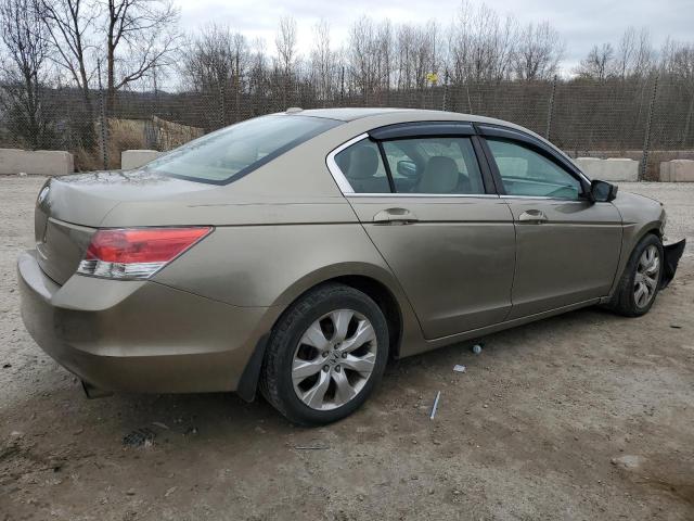 1HGCP26879A042840 - 2009 HONDA ACCORD EXL GOLD photo 3