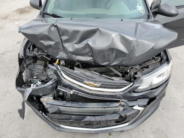 1G1JB5SHXH4128337 - 2017 CHEVROLET SONIC LS ნაცრისფერი ფოტო 11