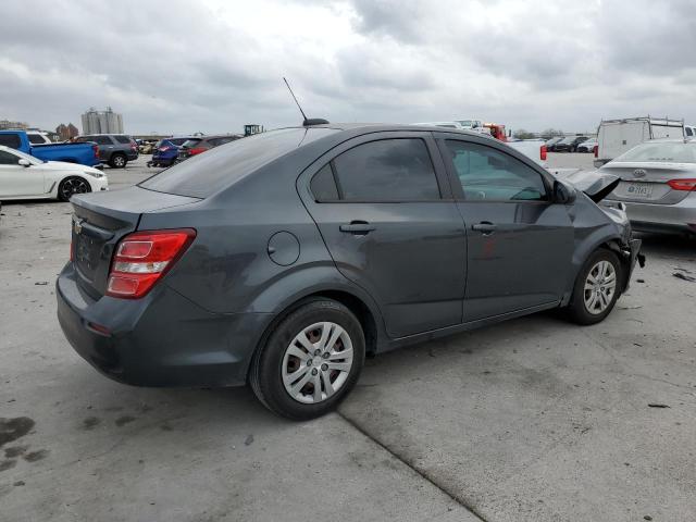 1G1JB5SHXH4128337 - 2017 CHEVROLET SONIC LS ნაცრისფერი ფოტო 3