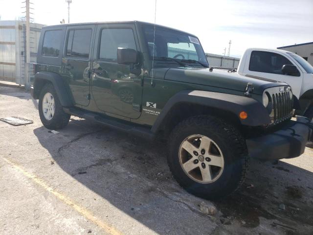 1J4GA39198L529640 - 2008 JEEP WRANGLER U X GREEN photo 4