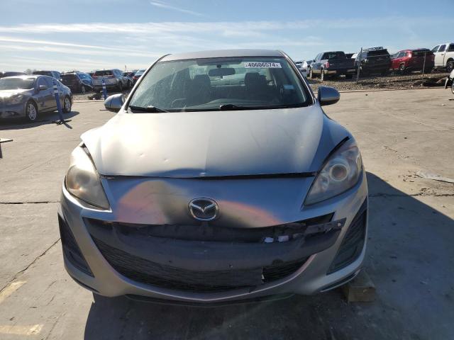 JM1BL1UF4B1490203 - 2011 MAZDA 3 I SILVER photo 5