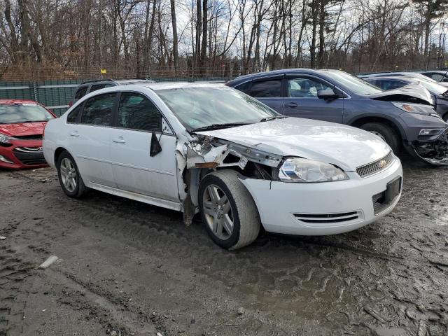 2G1WB5E35C1302812 - 2012 CHEVROLET IMPALA LT WHITE photo 4