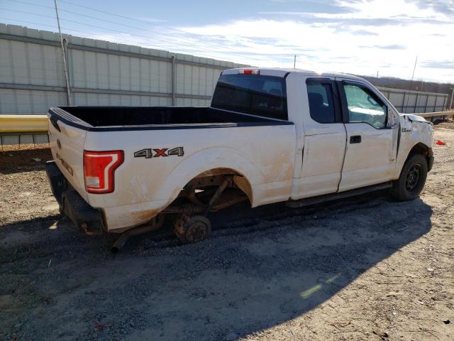 1FTEX1EP2FFC59298 - 2015 FORD F150 XL SUPER CAB WHITE photo 3