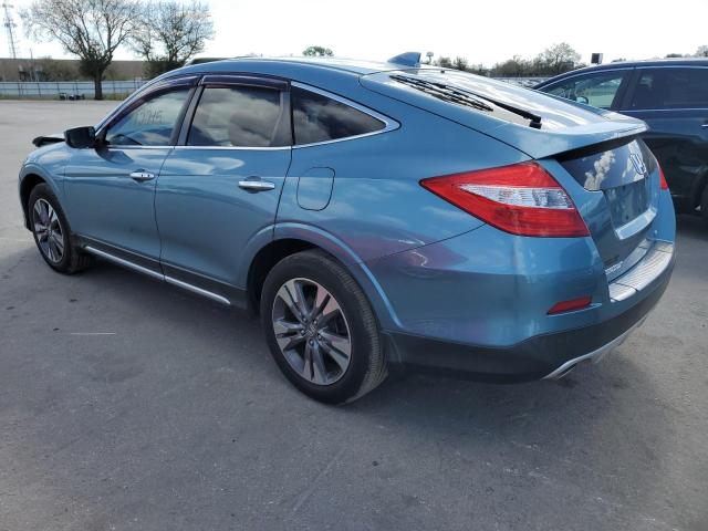 5J6TF1H39EL000790 - 2014 HONDA CROSSTOUR EX BLUE photo 3