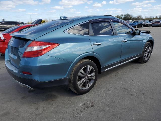 5J6TF1H39EL000790 - 2014 HONDA CROSSTOUR EX BLUE photo 4