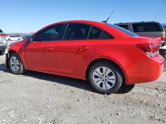 1G1PA5SH4E7137736 - 2014 CHEVROLET CRUZE LS RED photo 2