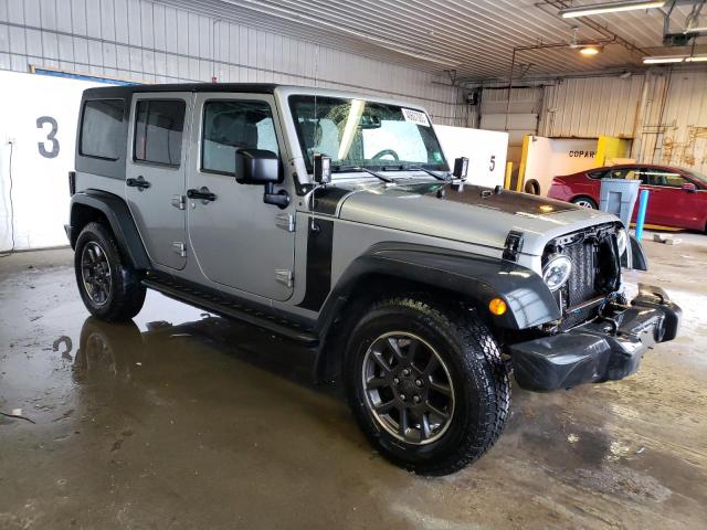 1C4BJWDG1EL173774 - 2014 JEEP WRANGLER U SPORT SILVER photo 4