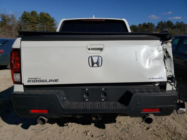 5FPYK3F7XNB023918 - 2022 HONDA RIDGELINE RTL WHITE photo 6