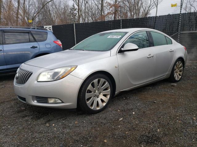 W04G15GV4B1115573 - 2011 BUICK REGAL CXL BLUE photo 1