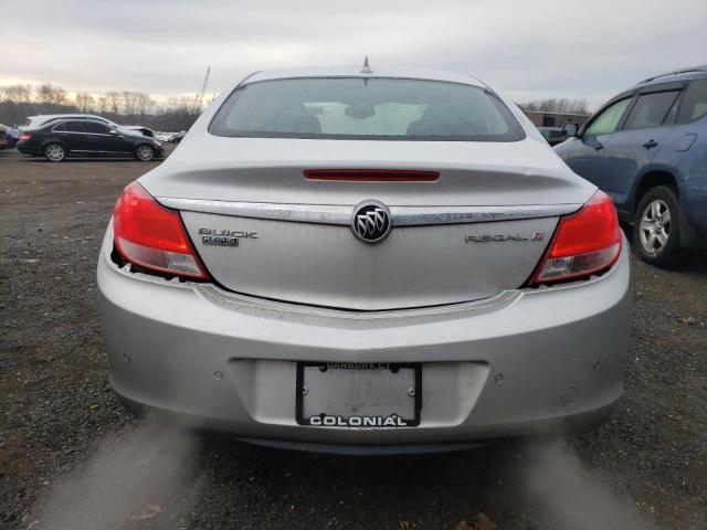 W04G15GV4B1115573 - 2011 BUICK REGAL CXL BLUE photo 6