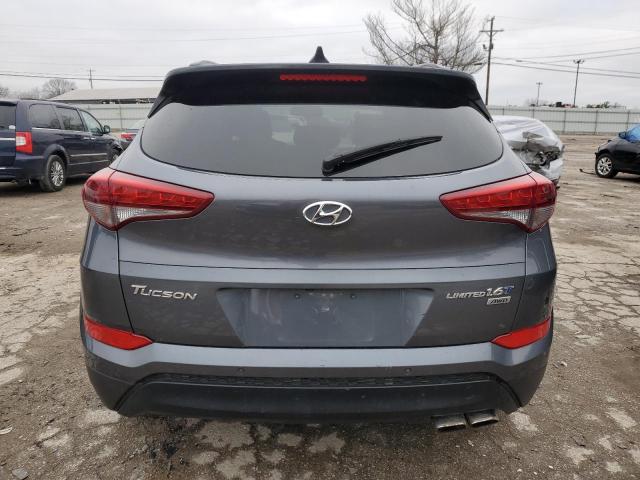 KM8J3CA25GU162525 - 2016 HYUNDAI TUCSON LIMITED GRAY photo 6