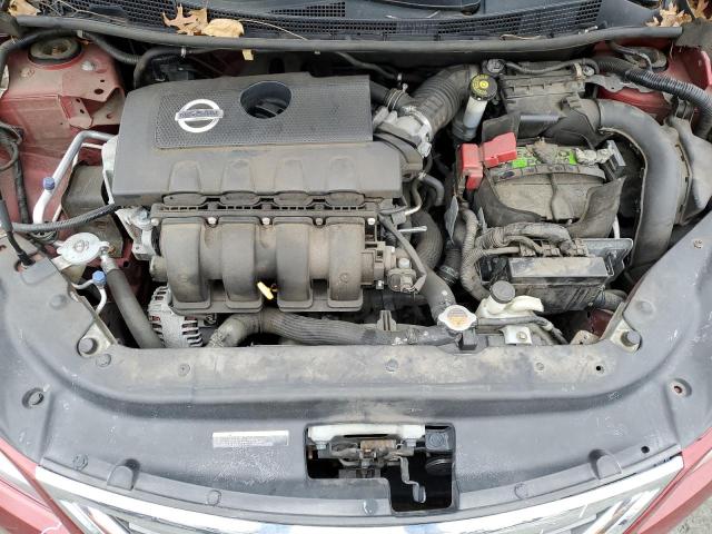 3N1AB7AP1EY337120 - 2014 NISSAN SENTRA S MAROON photo 11