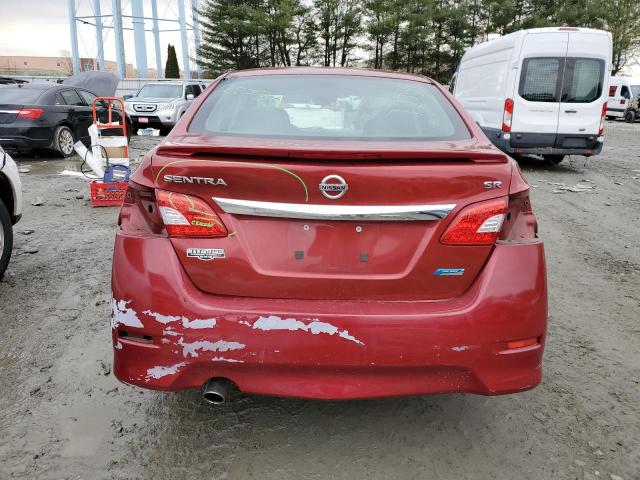 3N1AB7AP1EY337120 - 2014 NISSAN SENTRA S MAROON photo 6