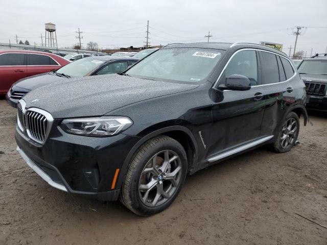 WBX57DP02NN169593 - 2022 BMW X3 XDRIVE30I BLACK photo 1