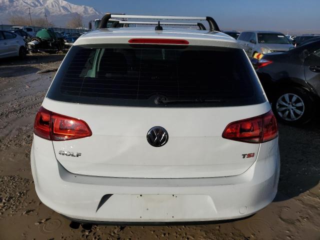 3VW217AU9FM034439 - 2015 VOLKSWAGEN GOLF WHITE photo 6