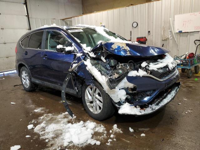 2HKRM4H79FH625450 - 2015 HONDA CR-V EXL BLUE photo 4