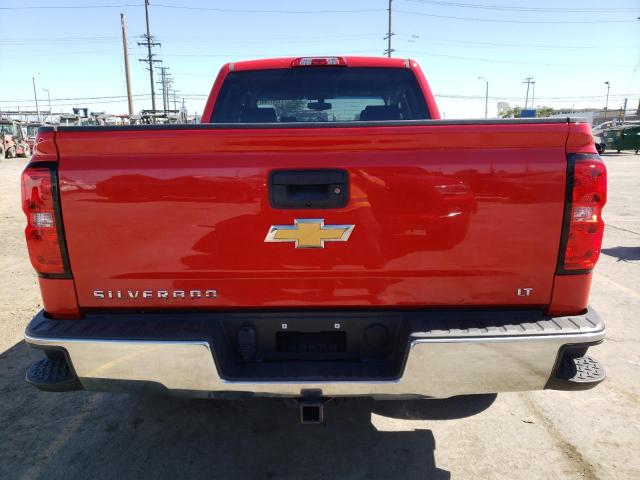 1GCVKREC9HZ127117 - 2017 CHEVROLET SILVERADO K1500 LT RED photo 6