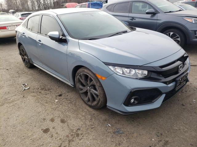 SHHFK7H47HU402100 - 2017 HONDA CIVIC SPORT ნაცრისფერი ფოტო 4