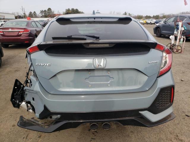 SHHFK7H47HU402100 - 2017 HONDA CIVIC SPORT ნაცრისფერი ფოტო 6