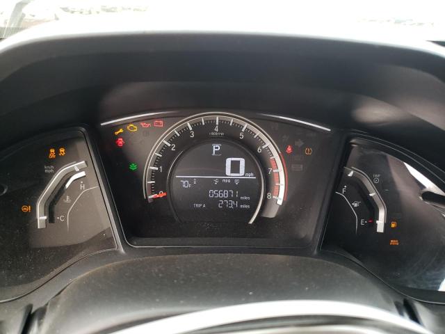 SHHFK7H47HU402100 - 2017 HONDA CIVIC SPORT ნაცრისფერი ფოტო 9