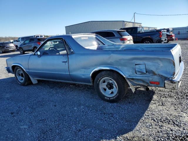 1W80U8D512871 - 1978 CHEVROLET EL CAMINO BLUE photo 2