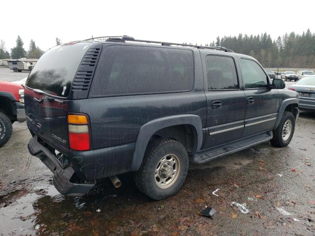 3GNGC26U84G325791 - 2004 CHEVROLET SUBURBAN C2500 BLACK photo 3