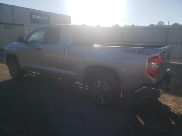 5TFRY5F14JX230405 - 2018 TOYOTA TUNDRA DOUBLE CAB SR/SR5 SILVER photo 2