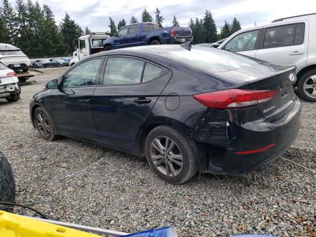 5NPD84LF7HH102217 - 2017 HYUNDAI ELANTRA SE BLACK photo 2