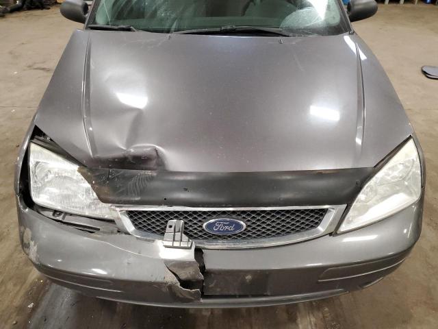 1FAFP34N46W219150 - 2006 FORD FOCUS ZX4 GRAY photo 11