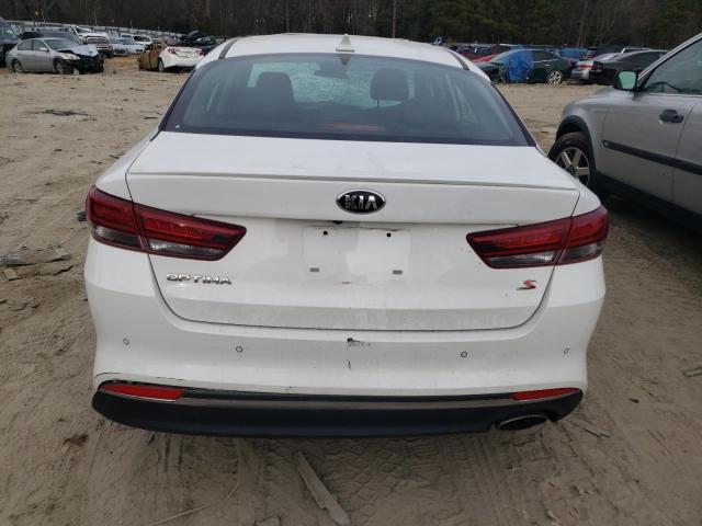 5XXGT4L30JG225232 - 2018 KIA OPTIMA LX WHITE photo 6