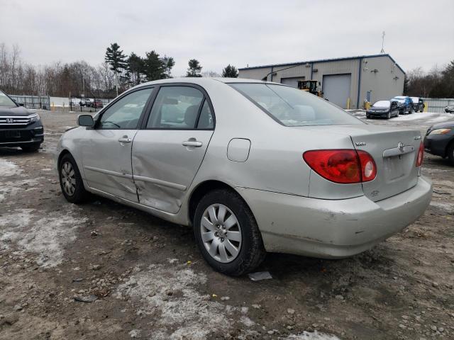 2T1BR32E34C277763 - 2004 TOYOTA COROLLA CE SILVER photo 2