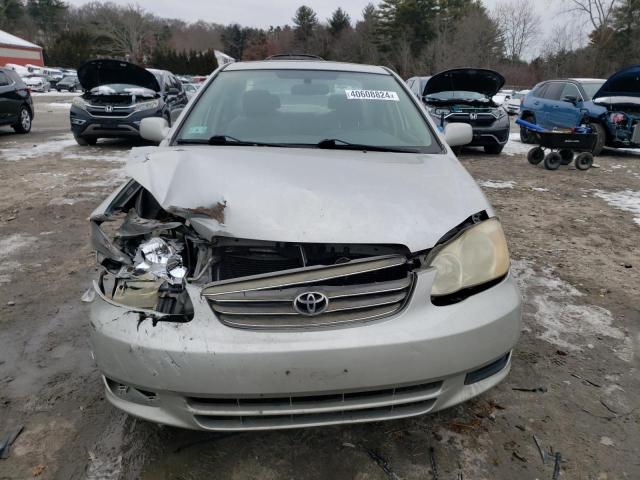 2T1BR32E34C277763 - 2004 TOYOTA COROLLA CE SILVER photo 5