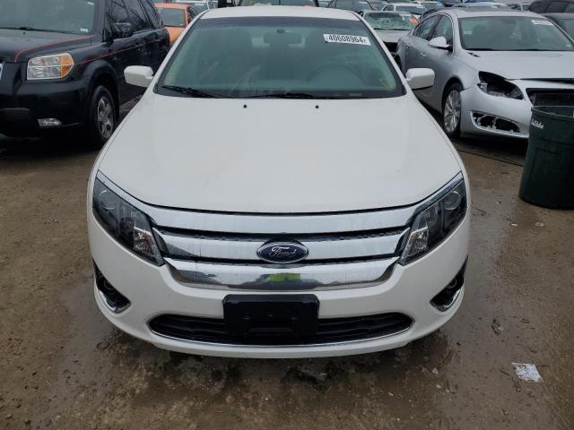 3FAHP0JA1AR163074 - 2010 FORD FUSION SEL WHITE photo 5