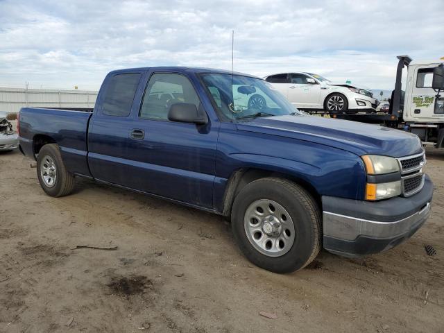 1GCEC19V67Z141906 - 2007 CHEVROLET SILVERADO C1500 CLASSIC BLUE photo 4