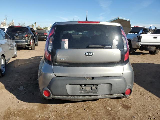 KNDJN2A28G7342007 - 2016 KIA SOUL GRAY photo 6