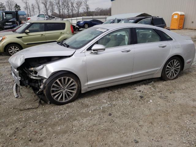 3LN6L5KU8HR644156 - 2017 LINCOLN MKZ HYBRID PREMIERE SILVER photo 1