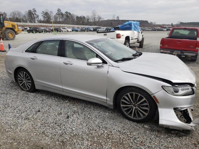 3LN6L5KU8HR644156 - 2017 LINCOLN MKZ HYBRID PREMIERE SILVER photo 4