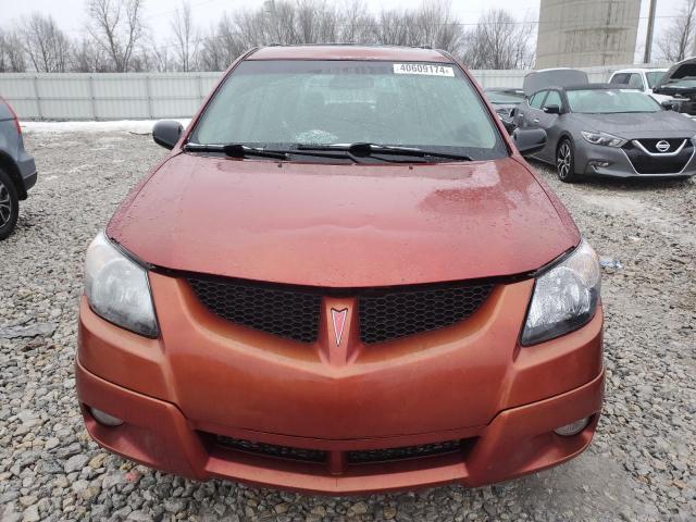 5Y2SM64843Z471715 - 2003 PONTIAC VIBE RED photo 5