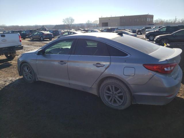 5NPE24AF6FH080605 - 2015 HYUNDAI SONATA SE BLUE photo 2