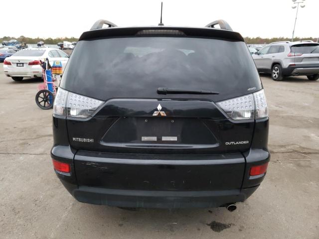 JA4JT3AW8CU029009 - 2012 MITSUBISHI OUTLANDER SE BLACK photo 6