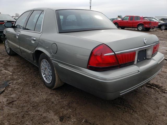 2MEFM75W31X646882 - 2001 MERCURY GRAND MARQ LS GRAY photo 2