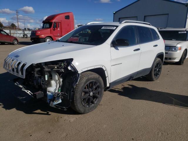 1C4PJLCB2JD573244 - 2018 JEEP CHEROKEE LATITUDE WHITE photo 1