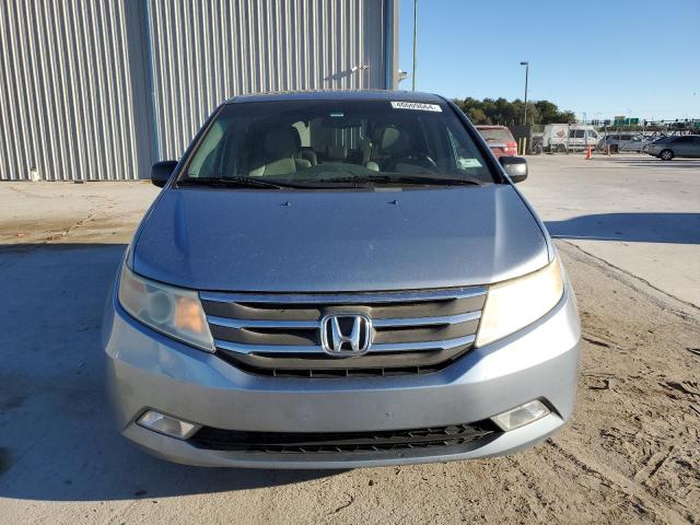 5FNRL5H68BB051108 - 2011 HONDA ODYSSEY EXL BLUE photo 5