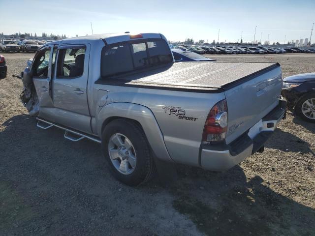 3TMJU4GN4BM124550 - 2011 TOYOTA TACOMA DOUBLE CAB PRERUNNER SILVER photo 2