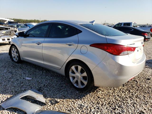 5NPDH4AE8DH389278 - 2013 HYUNDAI ELANTRA GLS SILVER photo 2