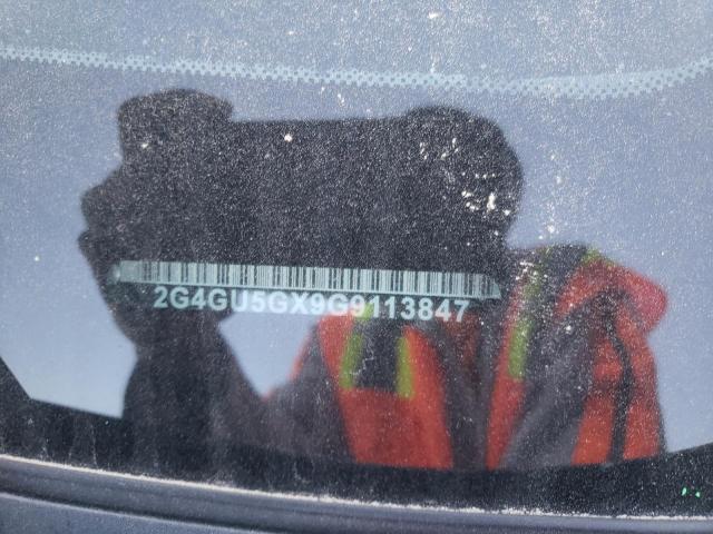 2G4GU5GX9G9113847 - 2016 BUICK REGAL GS GRAY photo 12