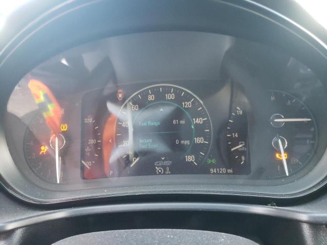 2G4GU5GX9G9113847 - 2016 BUICK REGAL GS GRAY photo 9