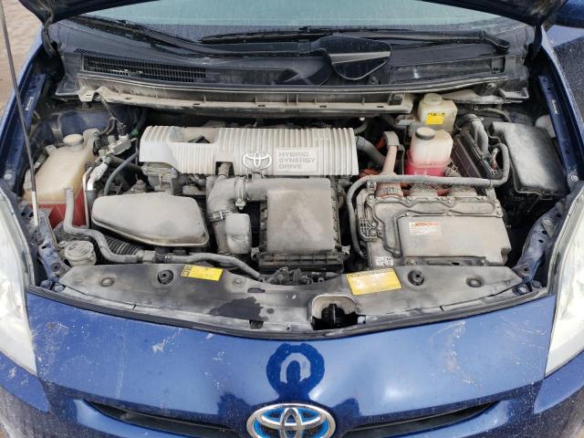 JTDKN3DU3B1319060 - 2011 TOYOTA PRIUS BLUE photo 11